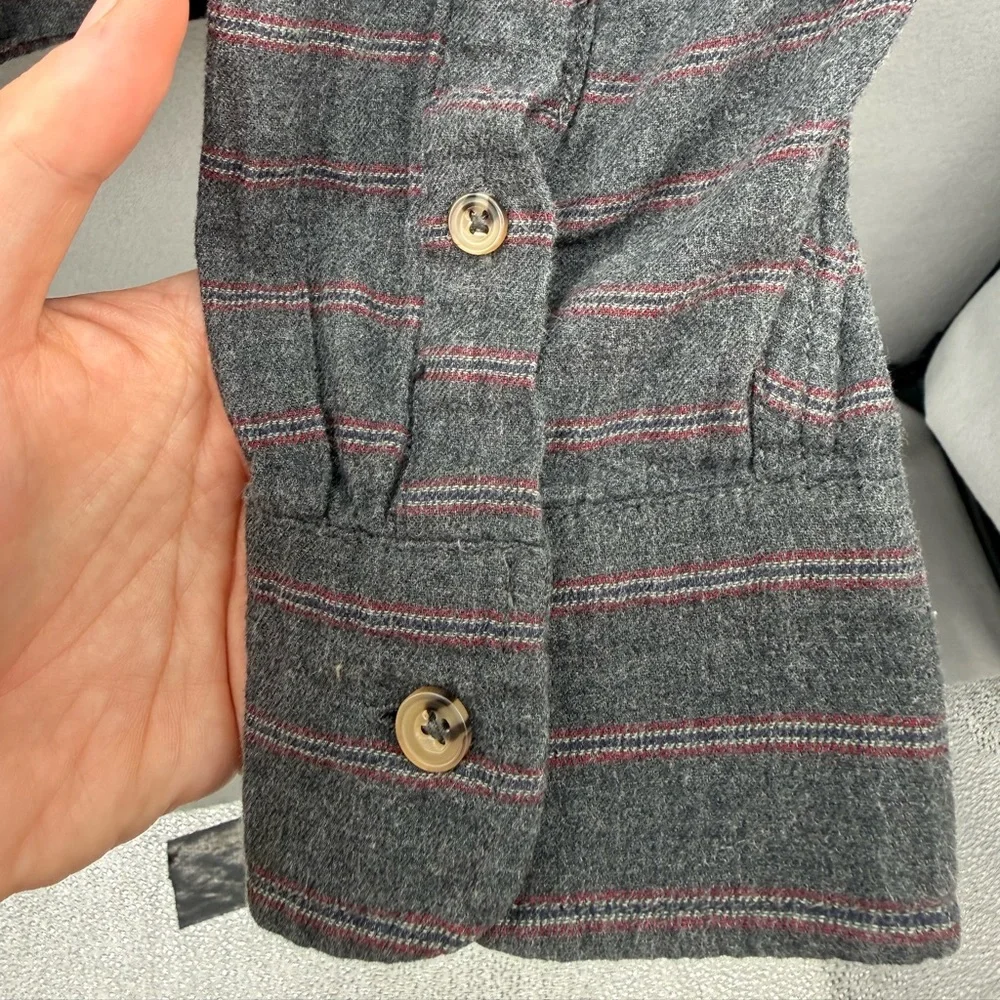 Marine layer Men’s 100% Cotton Lightweight  Brushed Button Up Size L Classic - Picture 8 of 14